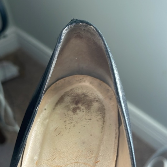 Christian Louboutin simple pump 70 black- size 37 - Picture 14 of 16